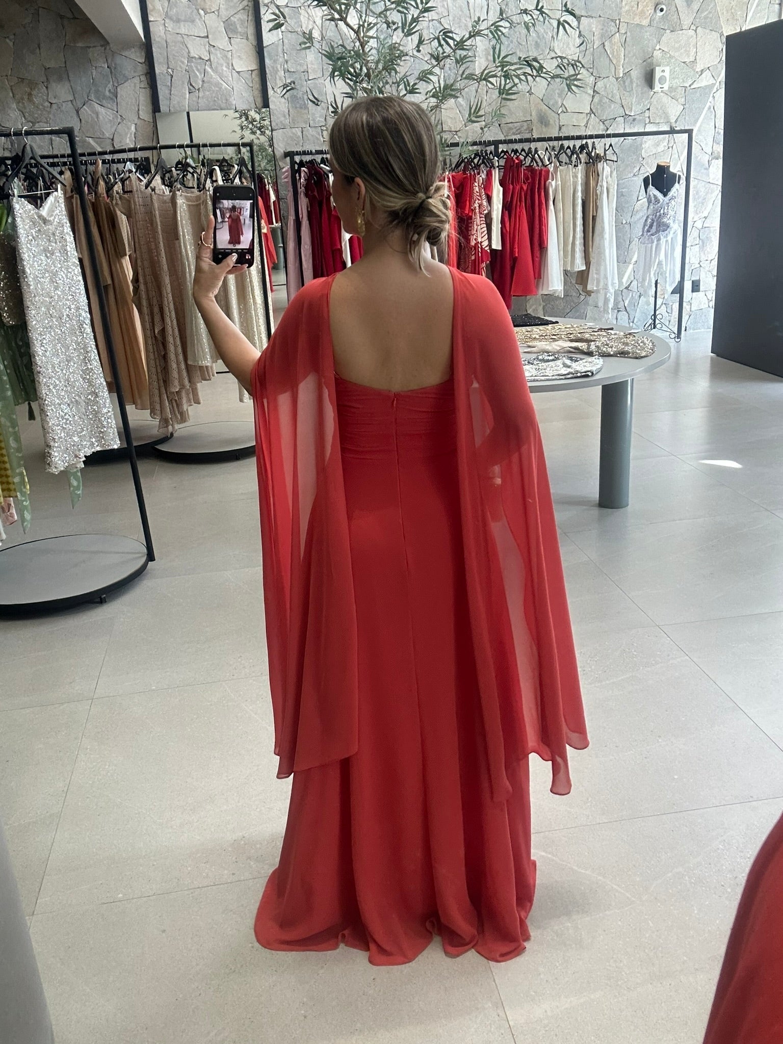 Vestido Capa Removível