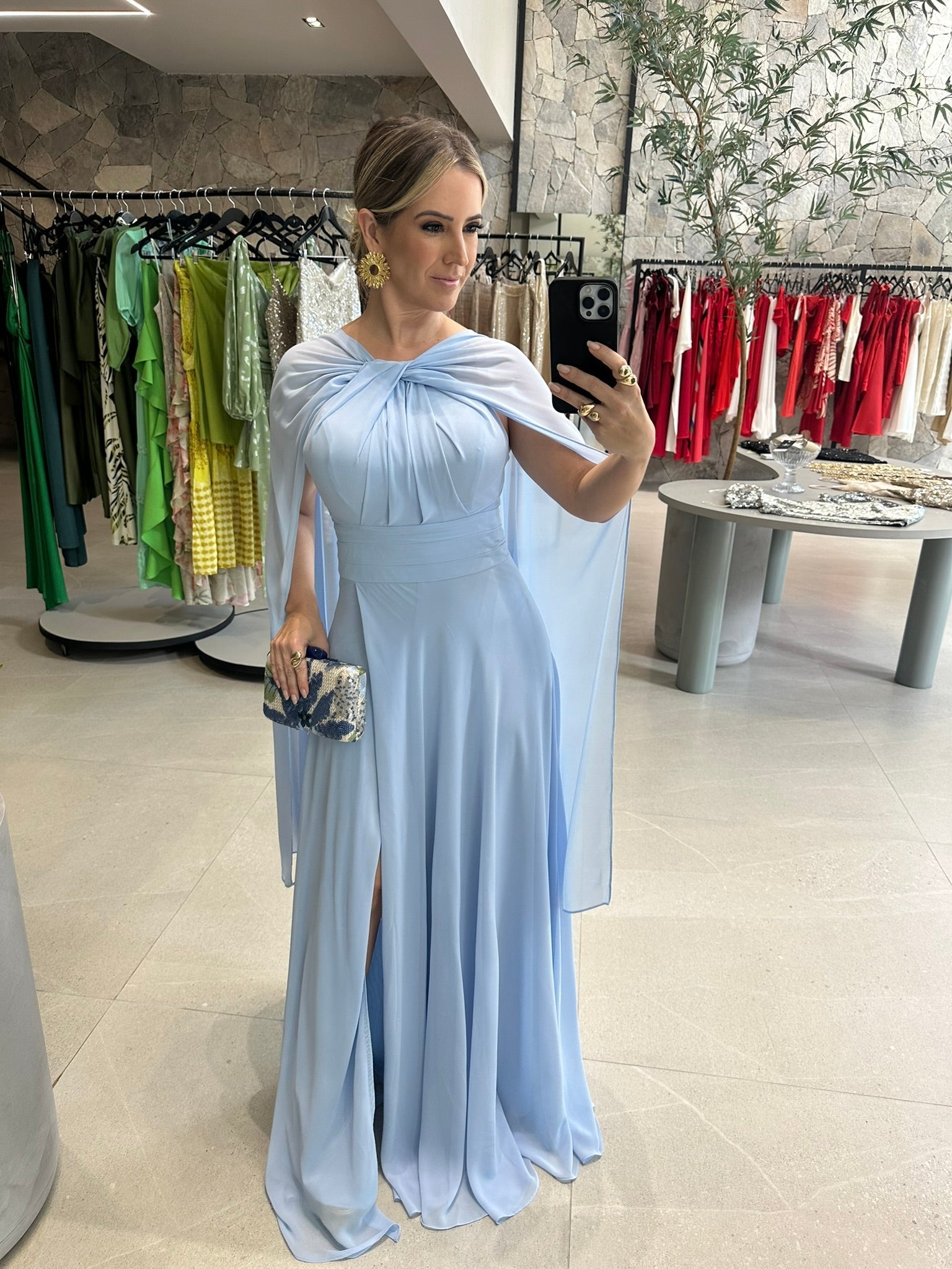 Vestido Capa Removível