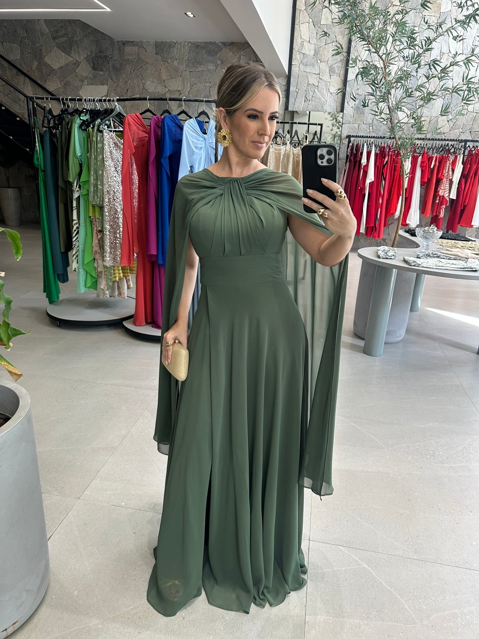 Vestido Capa Removível