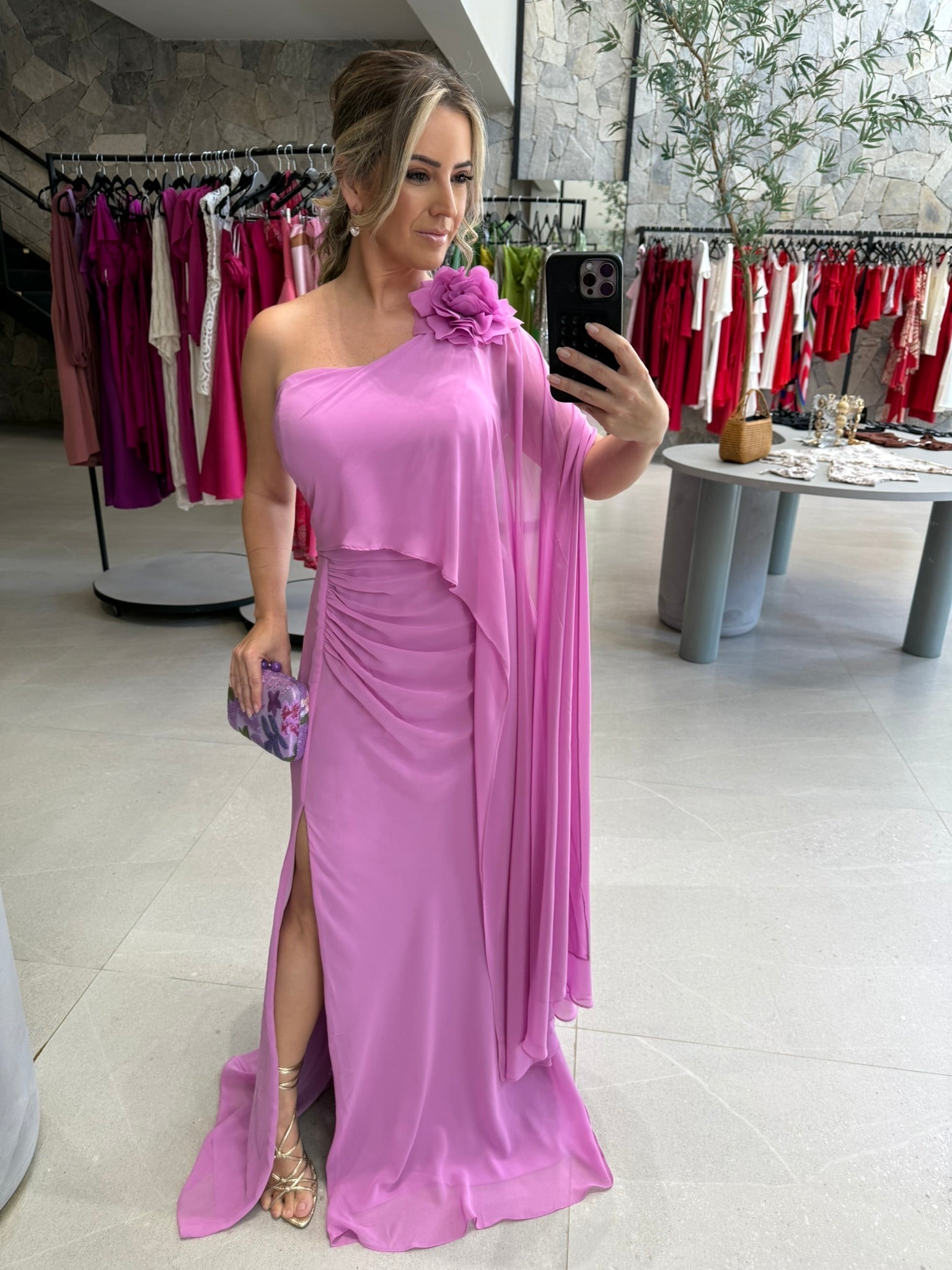 Vestido Flor Removível