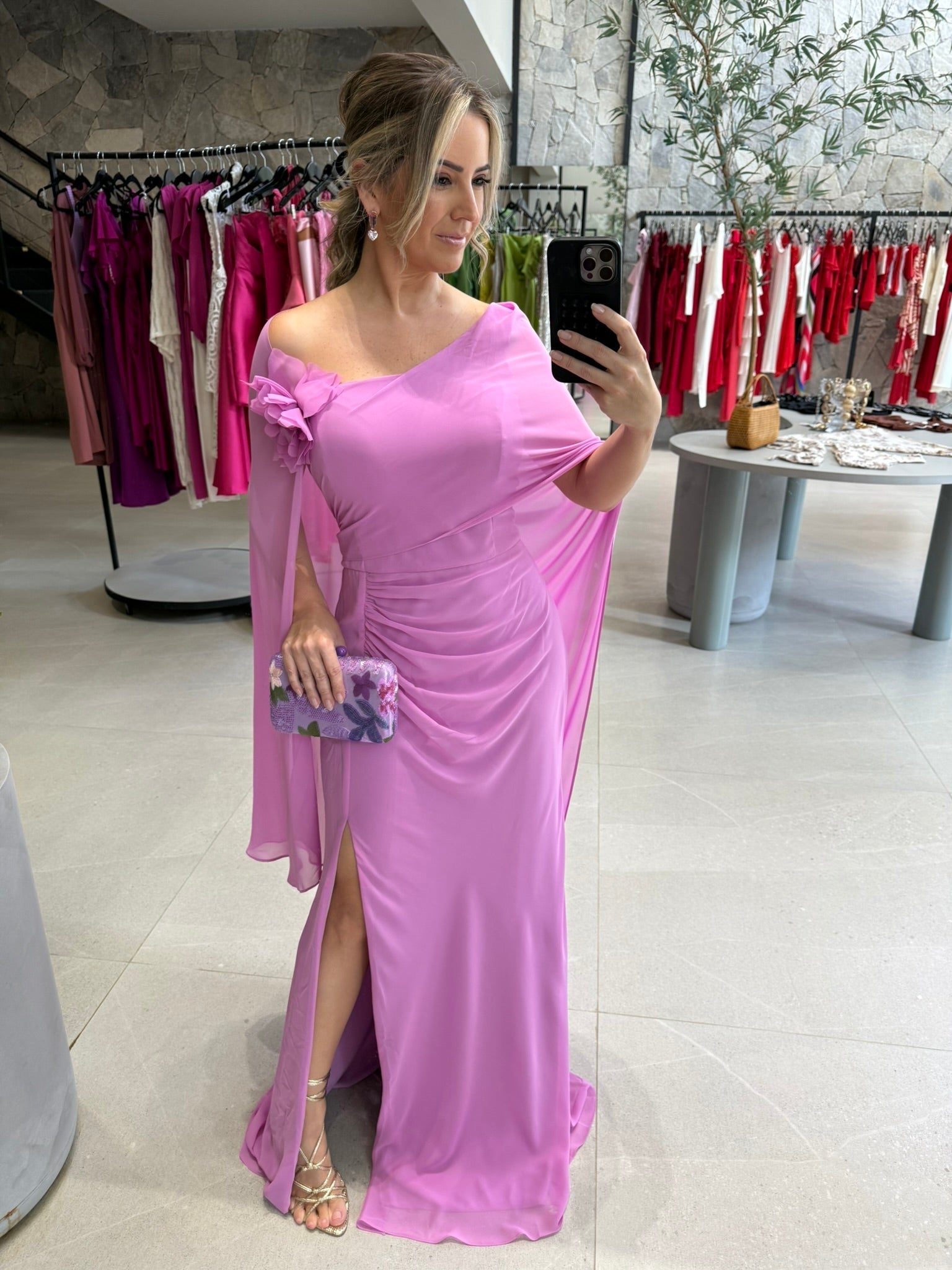 Vestido Flor Removível