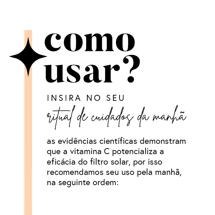 Fórmula Antioxidante (Sérum Antioxidante) com Vitamina C 10% | 35 g