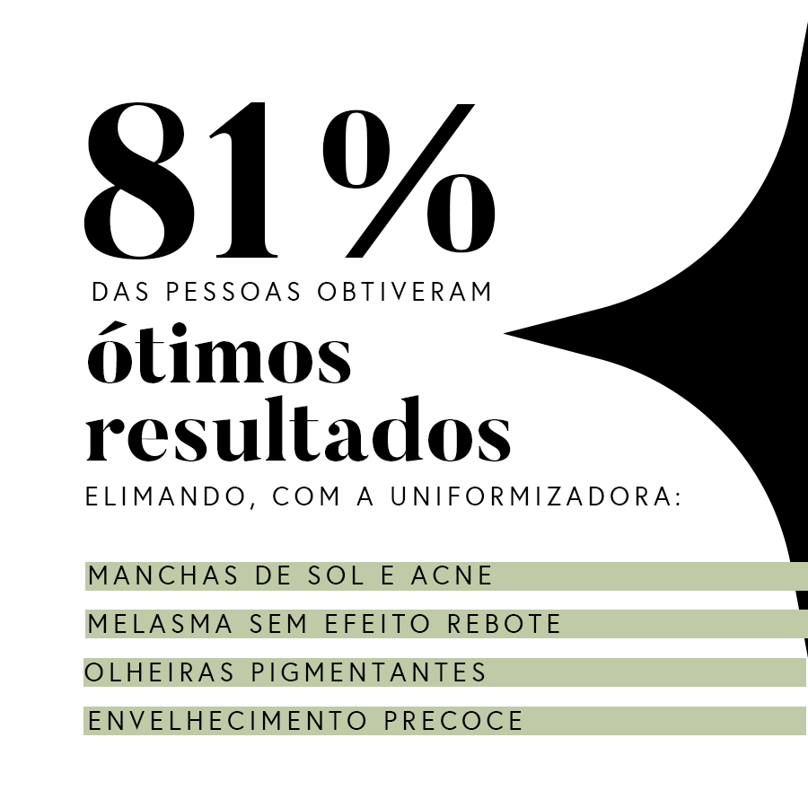 Fórmula Uniformizadora para Manchas e Melasma | 35 g