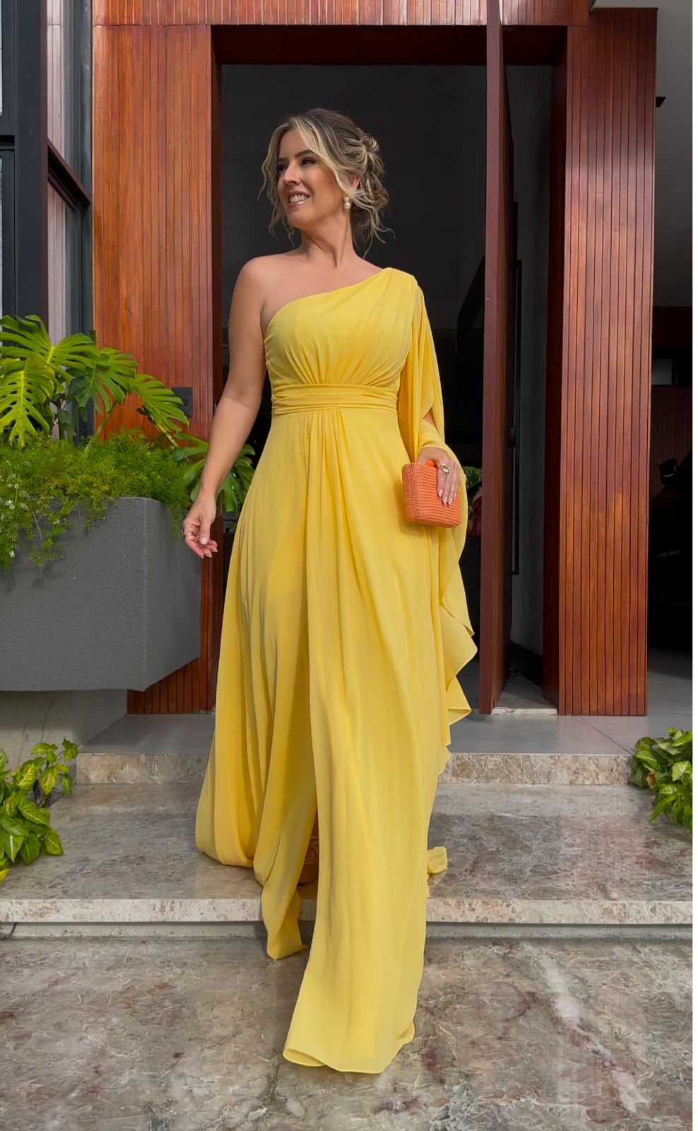 Vestido Capa Manga