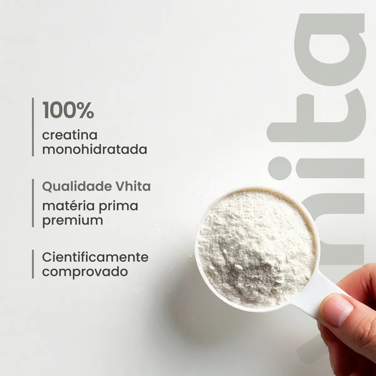 Creatina Monohidratada Pura em pó 300 g