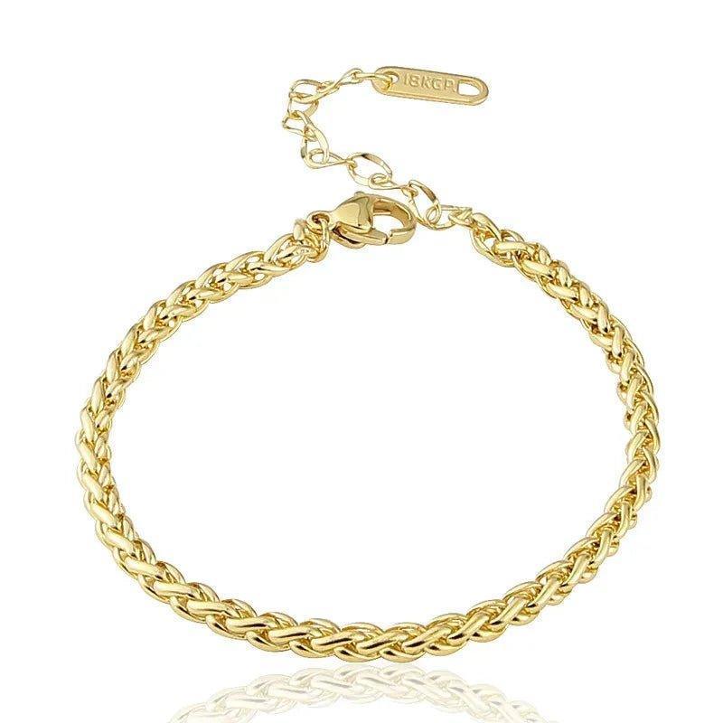 Pulseira com Elos Torcidos