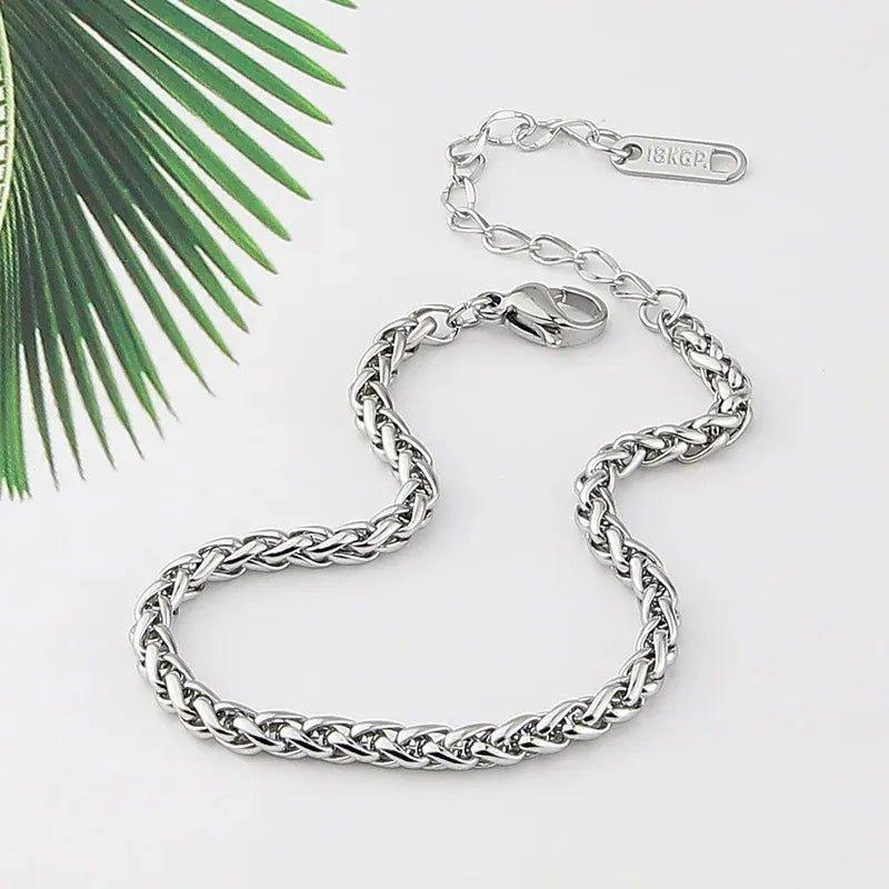 Pulseira com Elos Torcidos