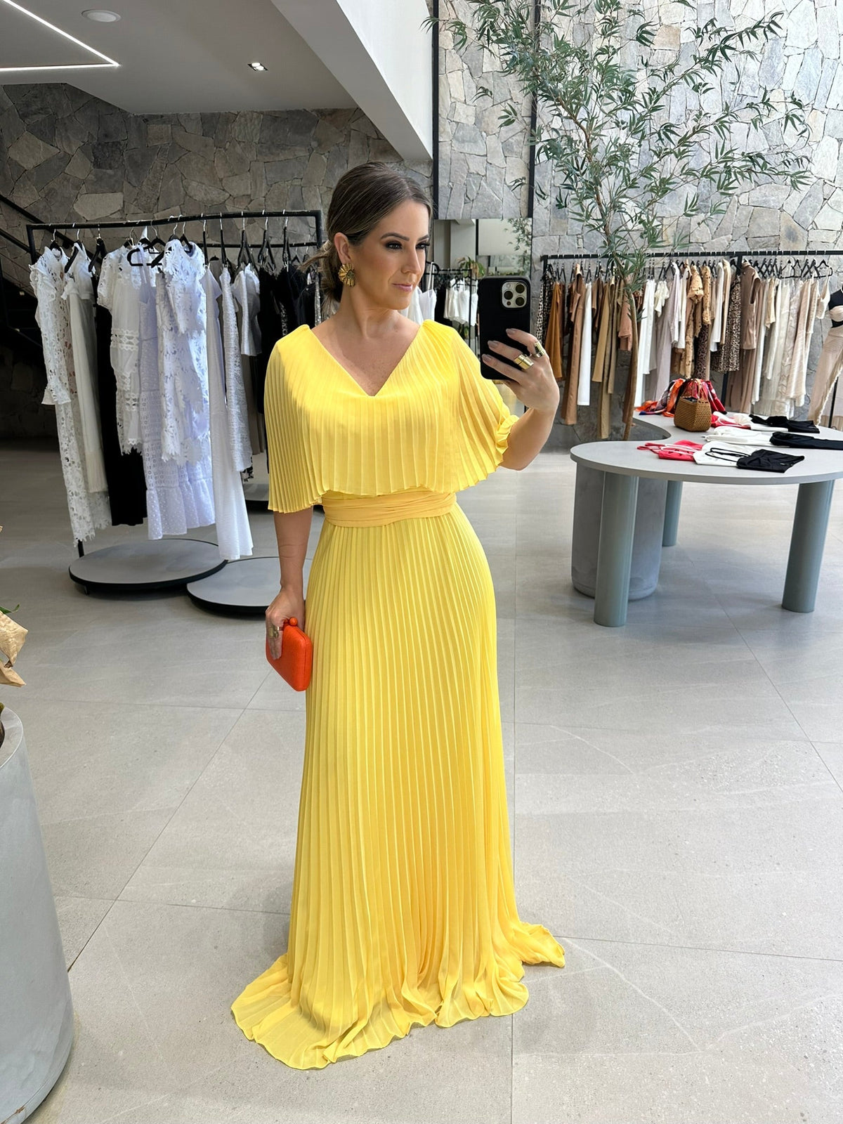 Vestido Plissado