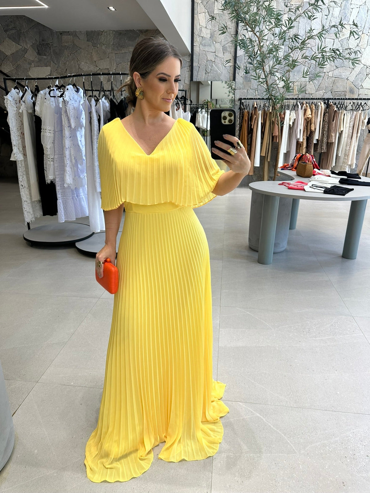 Vestido Plissado
