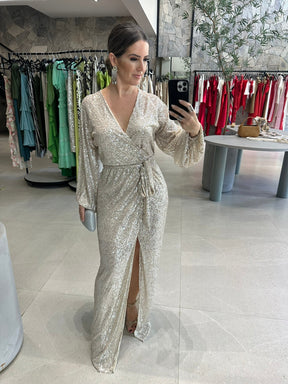Vestido Paetês