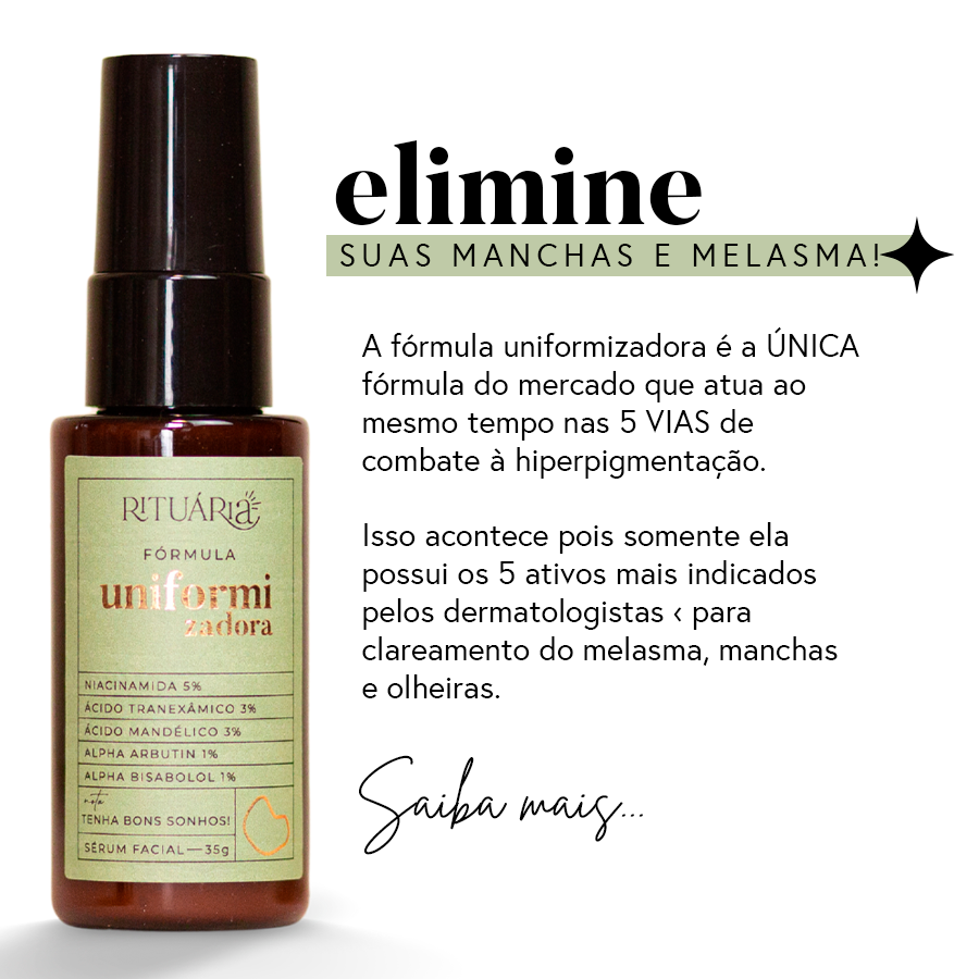 Fórmula Uniformizadora para Manchas e Melasma | 35 g