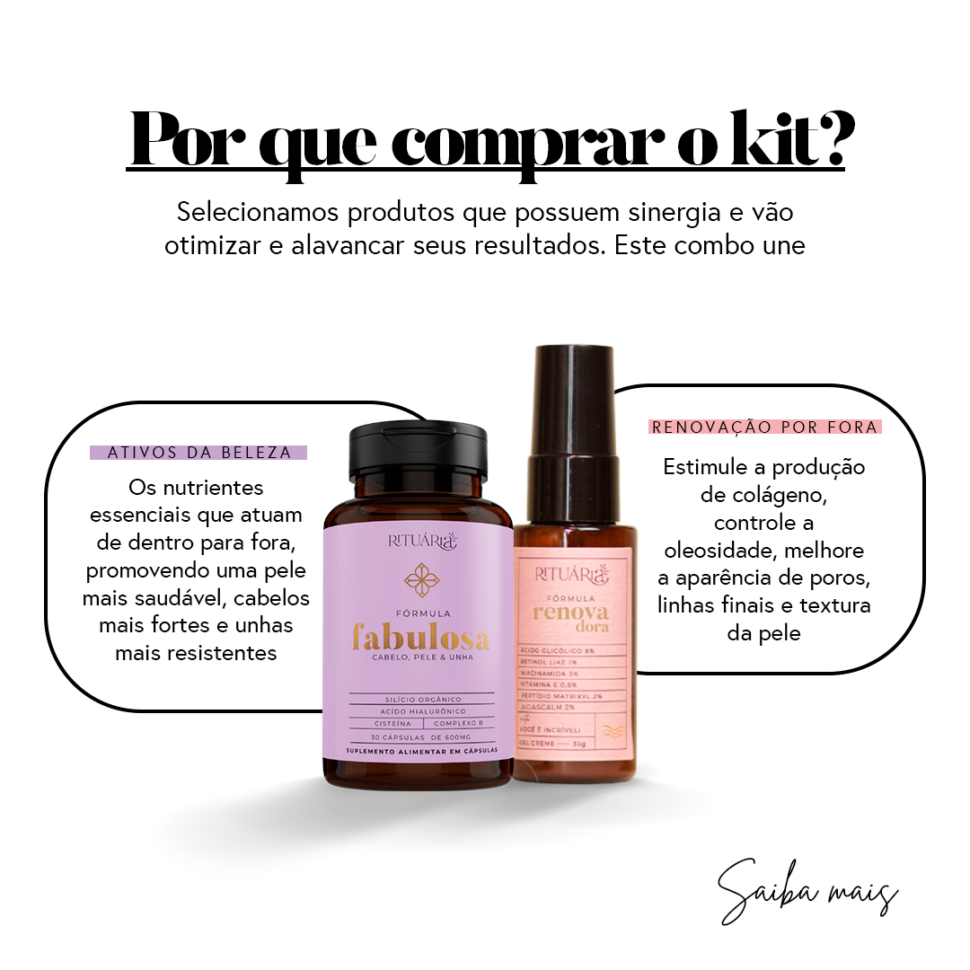 Kit Essencial Fabuloso Anti-Idade