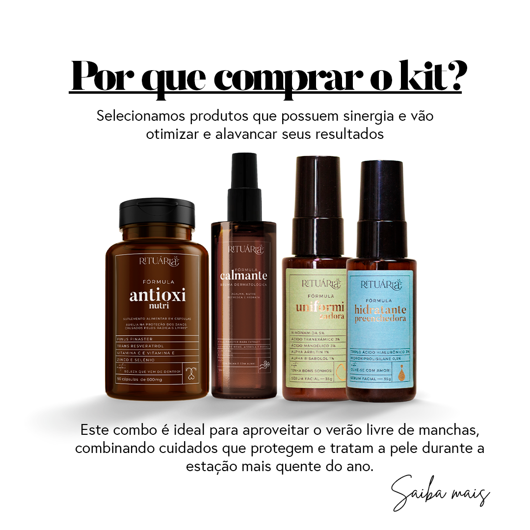 Kit Essencial para Manchas no Calor