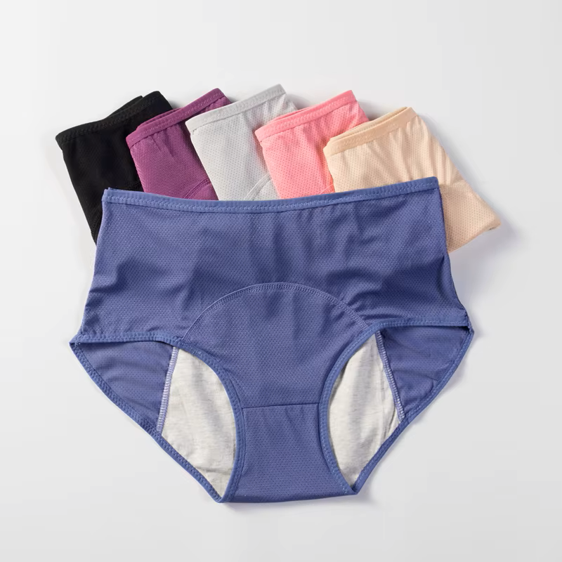 Kit 5 Calcinhas à prova de vazamentos: Confortáveis e Discretas
